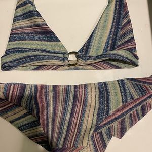 Frankie’s Bikinis halter bikini set